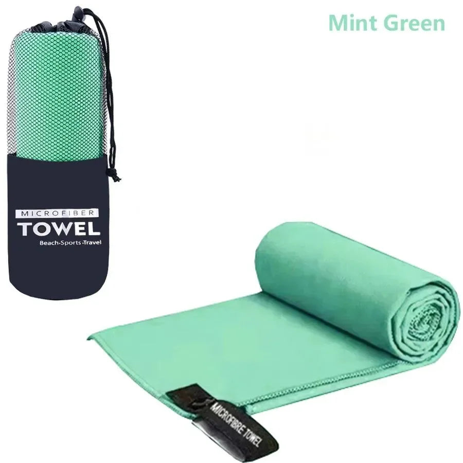 Quick-Dry Sports Towel 40x80cm - Ultra Absorbent Microfiber Towel for Camping, Gym, Yoga, Beach & Outdoor Activities - Trekker Essentials