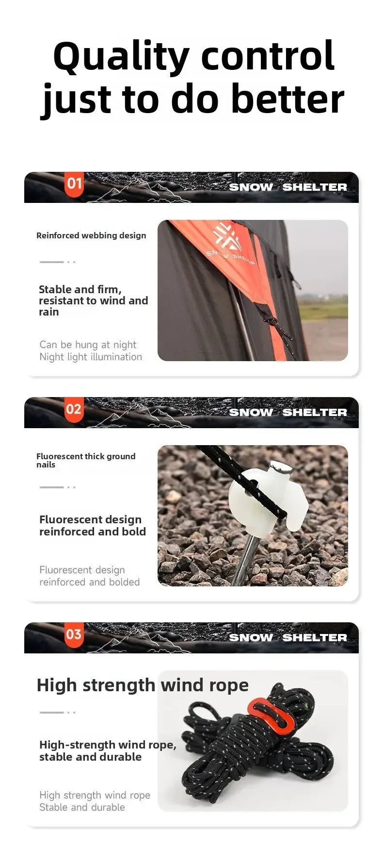 Quick-Open Hydraulic Roof Tent – Double-Layer Waterproof Awning – 5-8 Person Camping Shelter - Trekker Essentials