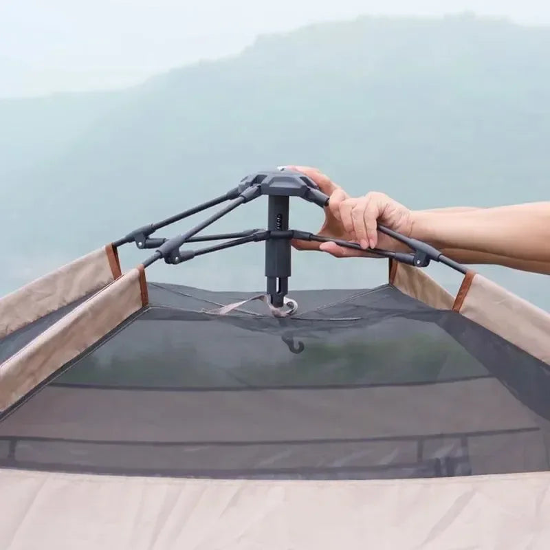 Quick-Opening Automatic Inflatable Tent: Rain, Wind, and Sun Protection with Small Hat Tent - Trekker Essentials