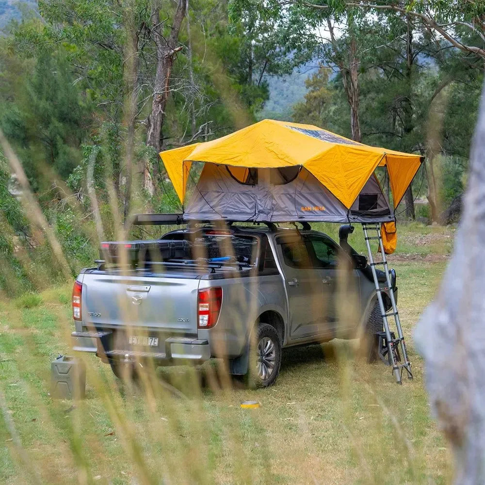 Quick-Setup Soft Shell Rooftop Tent – Waterproof 4x4 Camping Tent with Aluminum Base & 3000mm Waterproof Rating - Trekker Essentials