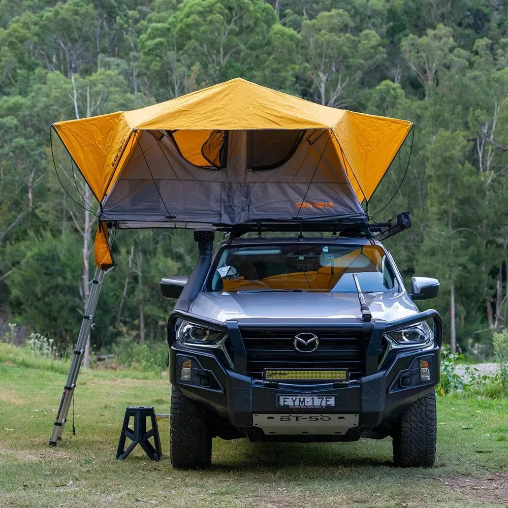 Quick-Setup Soft Shell Rooftop Tent – Waterproof 4x4 Camping Tent with Aluminum Base & 3000mm Waterproof Rating - Trekker Essentials