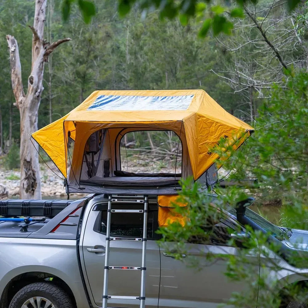 Quick-Setup Soft Shell Rooftop Tent – Waterproof 4x4 Camping Tent with – Trekker Essentials