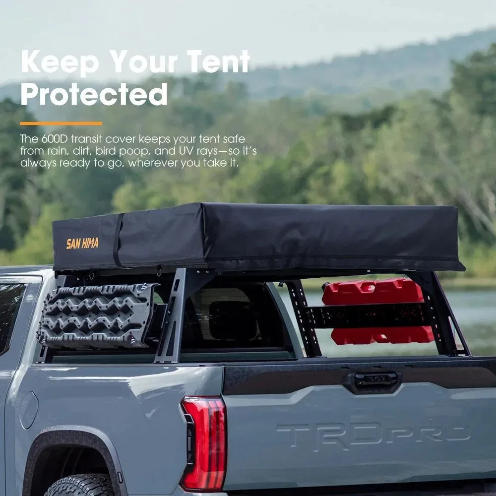 Quick-Setup Soft Shell Rooftop Tent – Waterproof 4x4 Camping Tent with Aluminum Base & 3000mm Waterproof Rating - Trekker Essentials