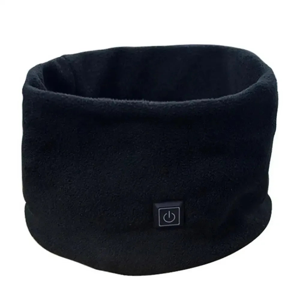 Rechargeable Electric Heating Scarf: Windproof Neck Warmer with 3 Temperature Settings for Cycling & Skiing - Trekker Essentials