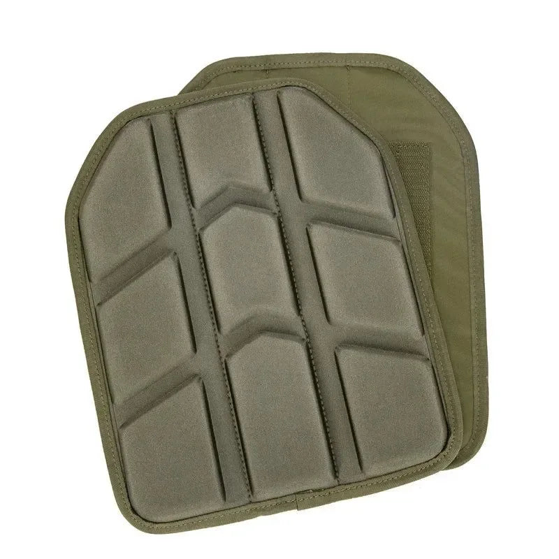 Removable Molded Tactical Vest Pads - Set of 2 for Paintball and Tactical Vests - Trekker Essentials