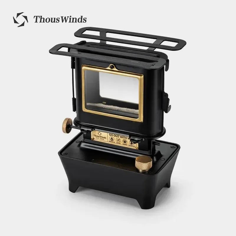 Retro Oil Lamp Stove – Portable 8-Hour Kerosene Lantern & Camping Cooker - Trekker Essentials