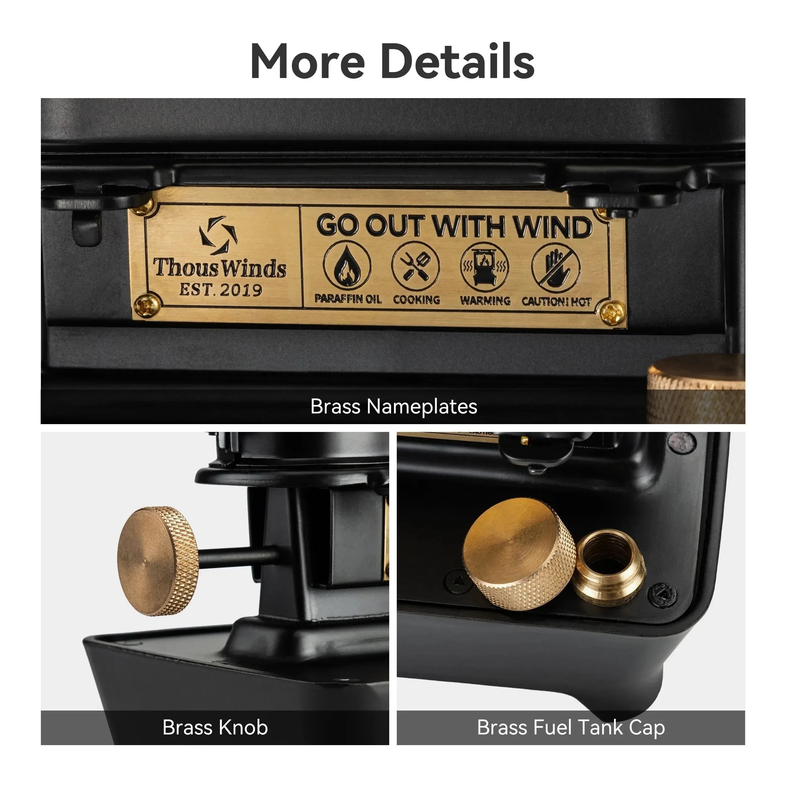 Retro Oil Lamp Stove – Portable 8-Hour Kerosene Lantern & Camping Cooker - Trekker Essentials