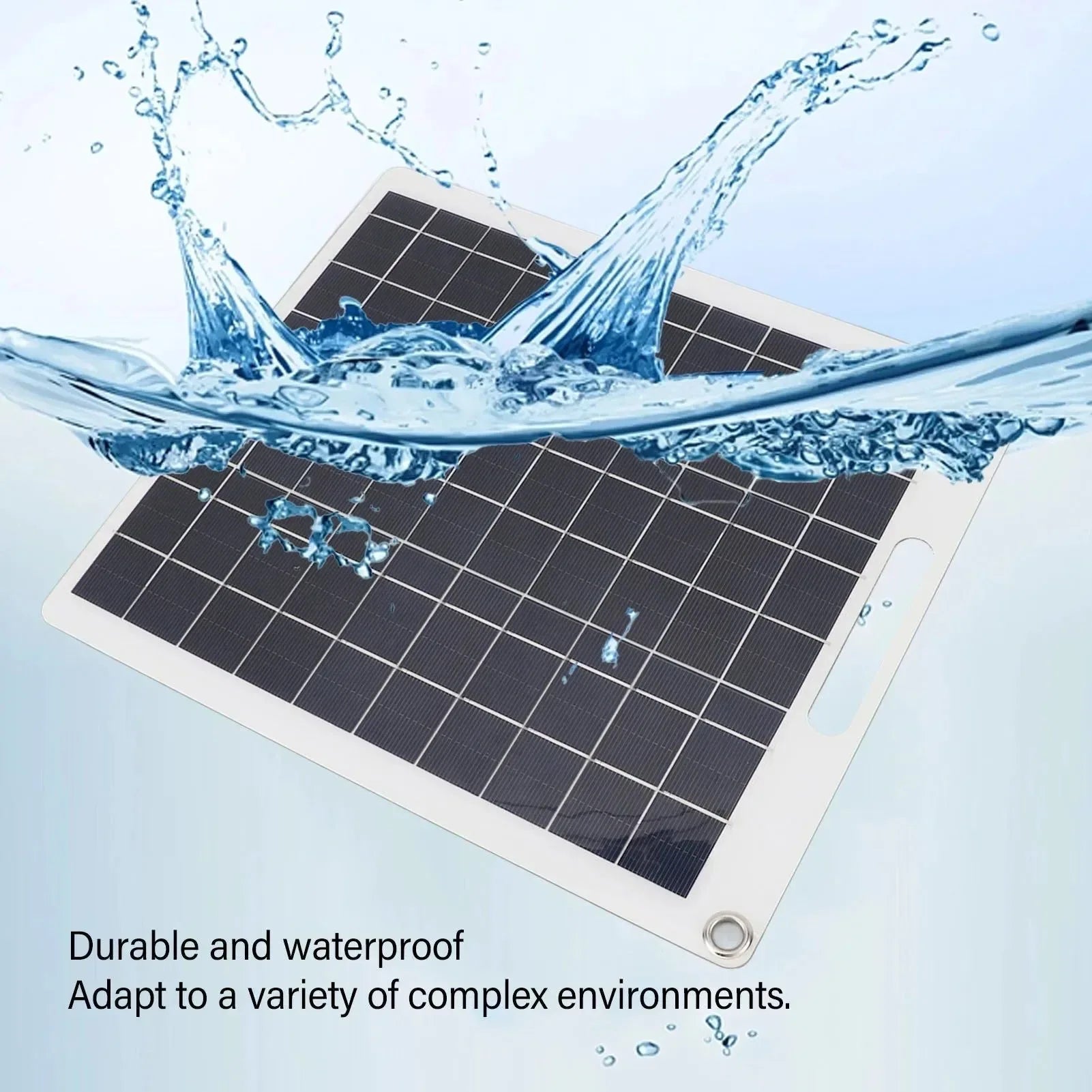 RZ 100W Solar Panel USB Waterproof Outdoor Hike Camping Portable Cells Battery Solar Charger Plate for Mobile Phone Power Bank - Trekker Essentials