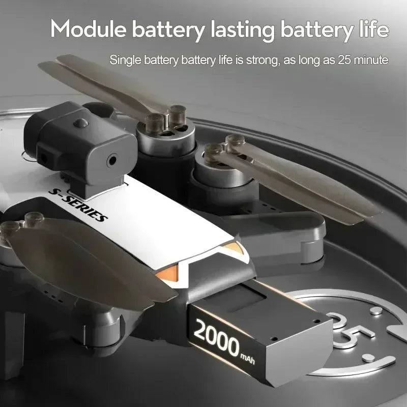 S2S Mini Drone Pro - 8K HD Camera, 25min Flight, Obstacle Avoidance, Foldable Quadcopter - Trekker Essentials