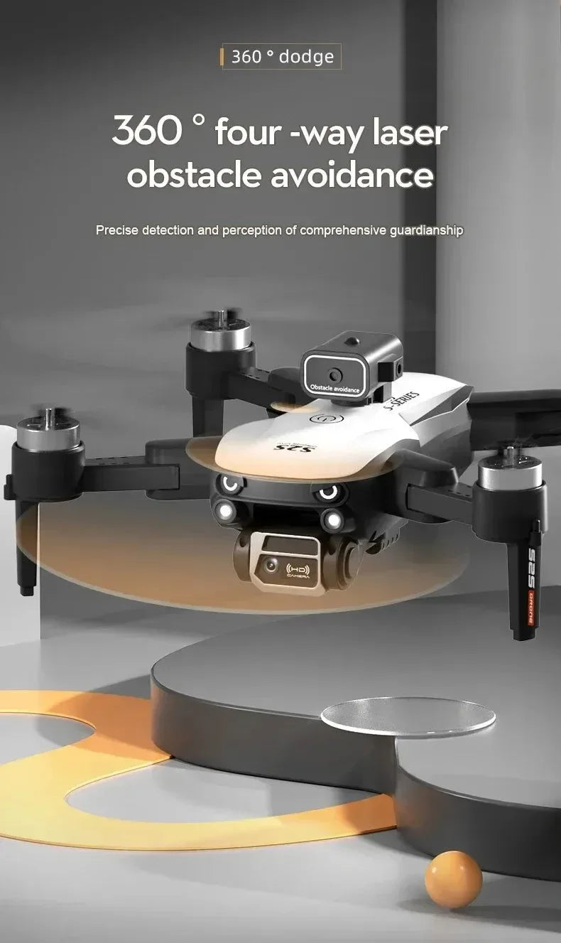 S2S Mini Drone Pro - 8K HD Camera, 25min Flight, Obstacle Avoidance, Foldable Quadcopter - Trekker Essentials
