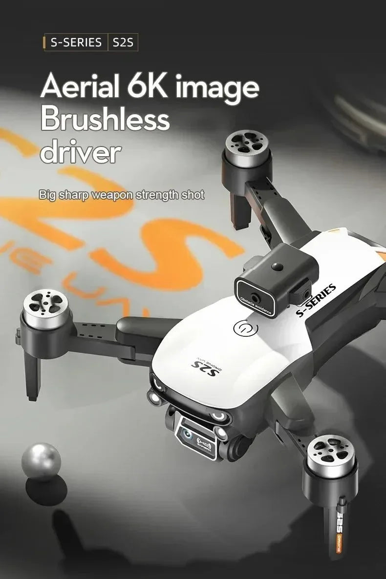 S2S Mini Drone Pro - 8K HD Camera, 25min Flight, Obstacle Avoidance, Foldable Quadcopter - Trekker Essentials