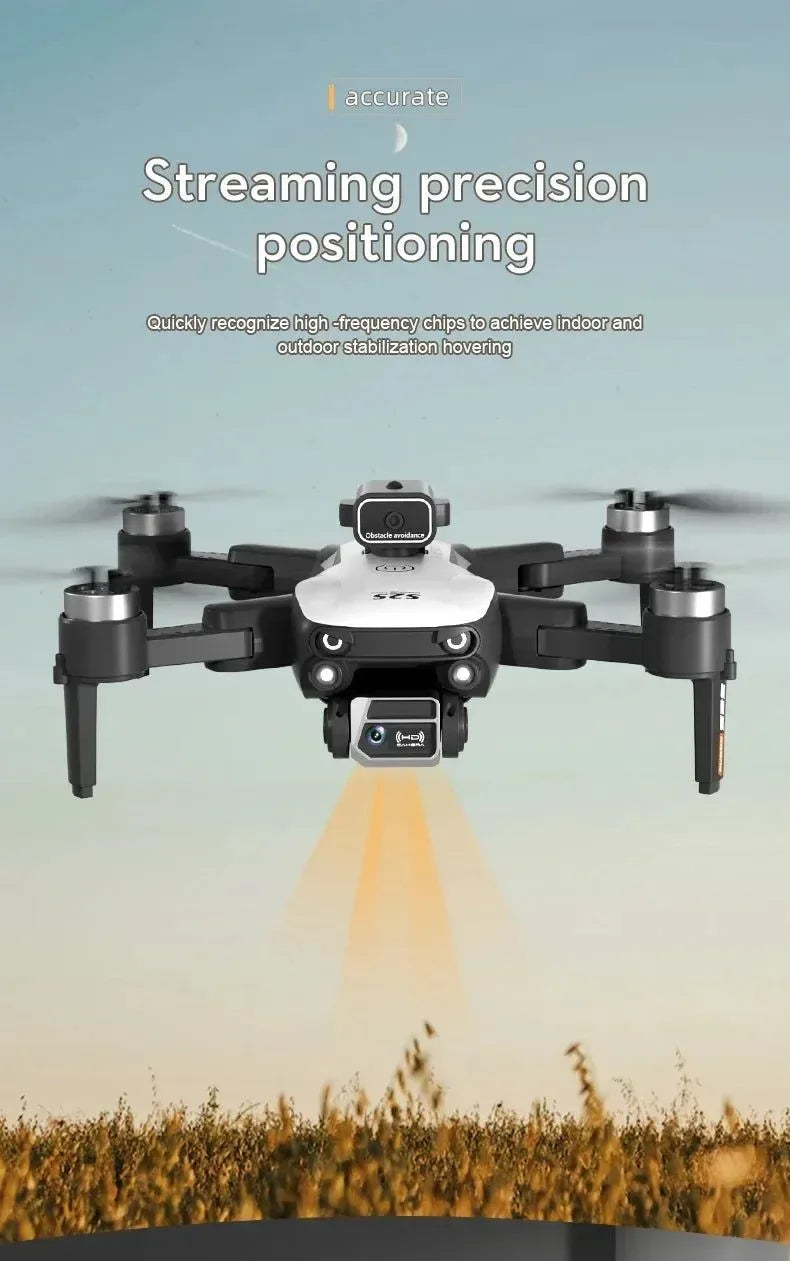 S2S Mini Drone Pro - 8K HD Camera, 25min Flight, Obstacle Avoidance, Foldable Quadcopter - Trekker Essentials