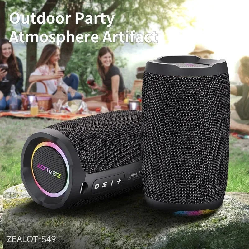 S49 20W Portable Outdoor Wireless Subwoofer Speaker - Trekker Essentials