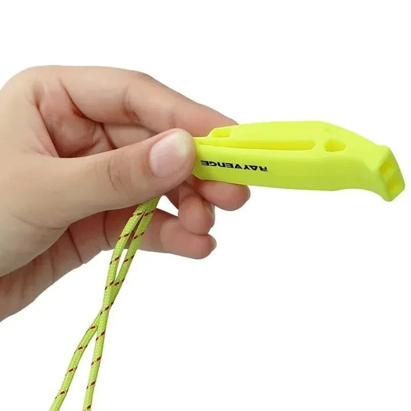 Safety Whistle with Lanyard - Essential Emergency Survival Tool for Boating, Hiking, Kayak, Swimming, and Sea Sports - Trekker Essentials