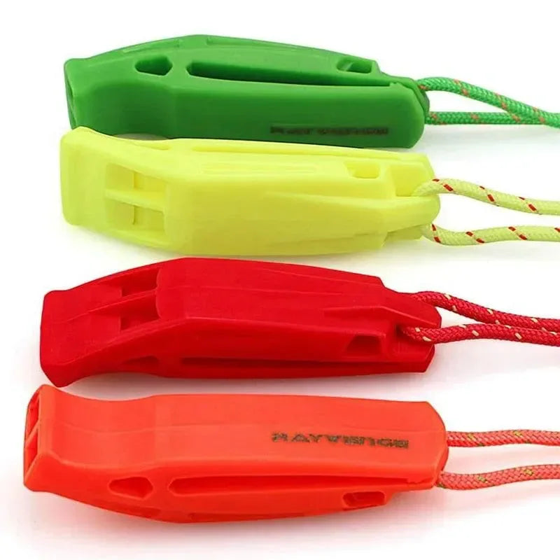 Safety Whistle with Lanyard - Essential Emergency Survival Tool for Boating, Hiking, Kayak, Swimming, and Sea Sports - Trekker Essentials