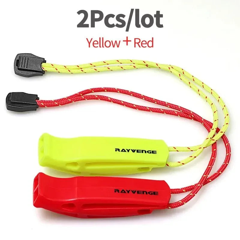 Safety Whistle with Lanyard - Essential Emergency Survival Tool for Boating, Hiking, Kayak, Swimming, and Sea Sports - Trekker Essentials