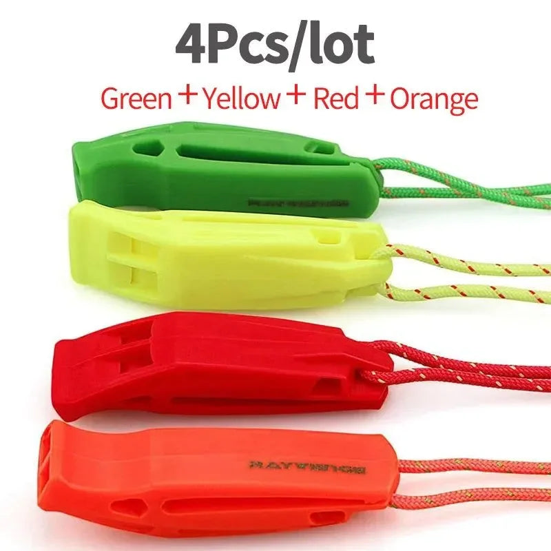 Safety Whistle with Lanyard - Essential Emergency Survival Tool for Boating, Hiking, Kayak, Swimming, and Sea Sports - Trekker Essentials