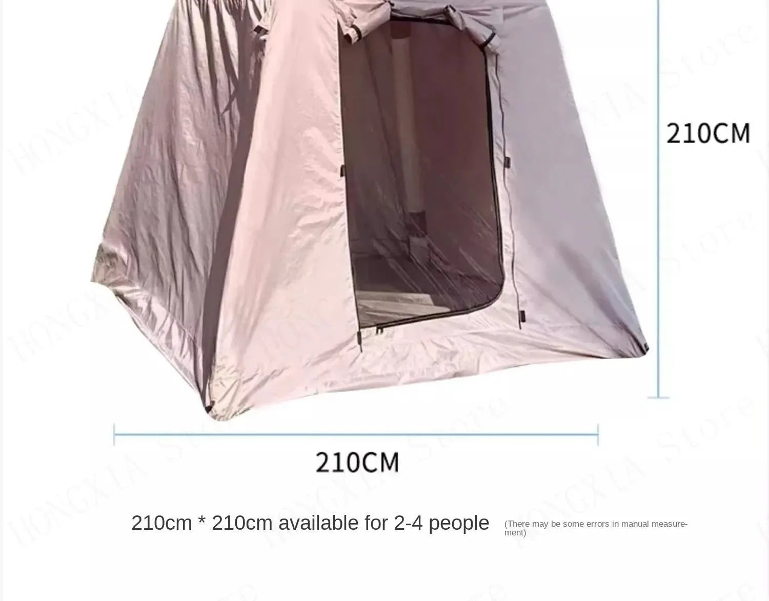 Self-Inflating Air Tent - Instant Setup Waterproof Shelter for 2-4 Campers - Trekker Essentials