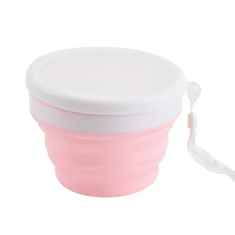 Silicone Foldable Bowl with Lid - Portable Tableware for Camping, Outdoor Travel, Kitchen Use - Trekker Essentials