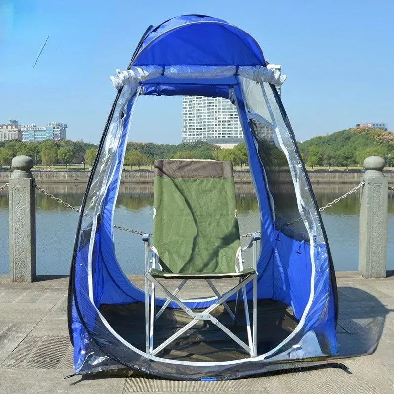 Single Person Fishing Outdoor Pop Up Tent - Trekker Essentials
