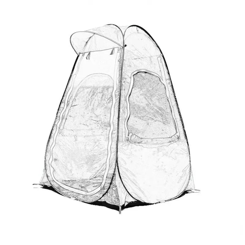 Single Person Fishing Outdoor Pop Up Tent - Trekker Essentials