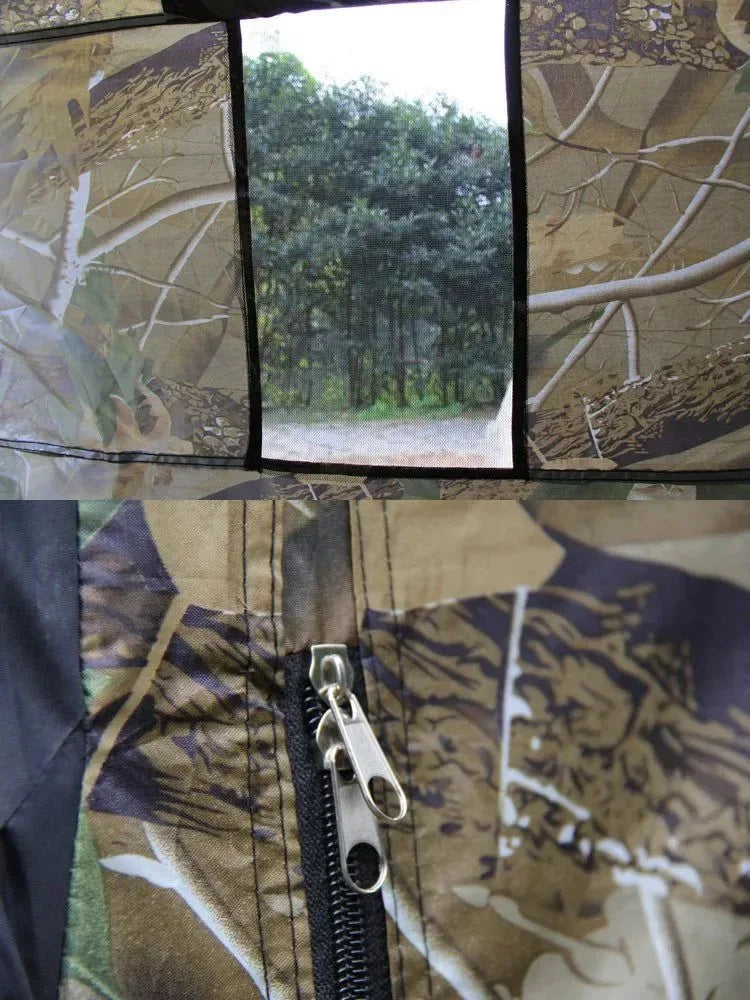 Single Person Portable Privacy Shower Toilet Camping Pop Up Tent Camouflage UV Function Outdoor Dressing Photography Watch Bird - Trekker Essentials