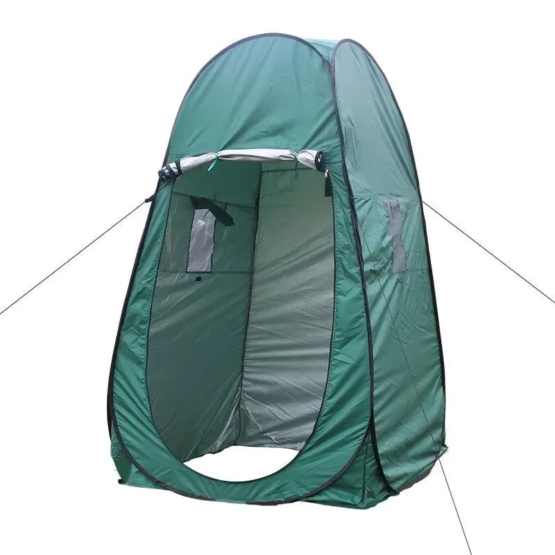 Single Person Portable Privacy Shower Toilet Camping Pop Up Tent Camouflage UV Function Outdoor Dressing Photography Watch Bird - Trekker Essentials