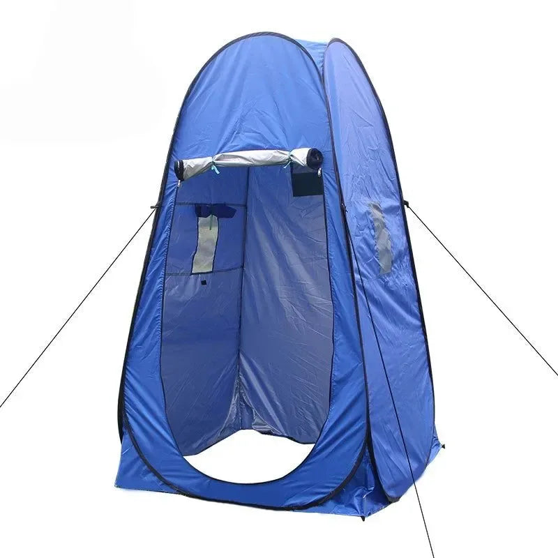 Single Person Portable Privacy Shower Toilet Camping Pop Up Tent Camouflage UV Function Outdoor Dressing Photography Watch Bird - Trekker Essentials