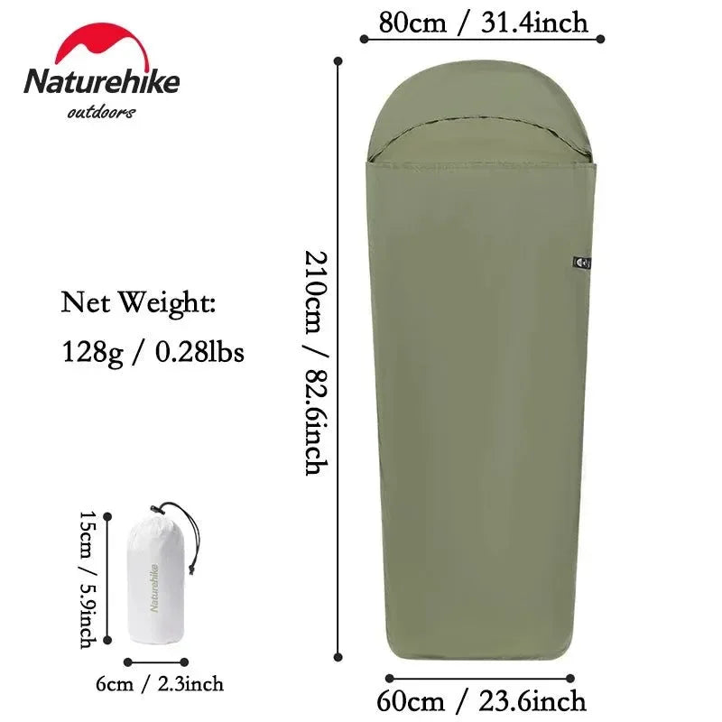 Sleeping Bag Liner - Lightweight, Portable, Summer Essential - Trekker Essentials