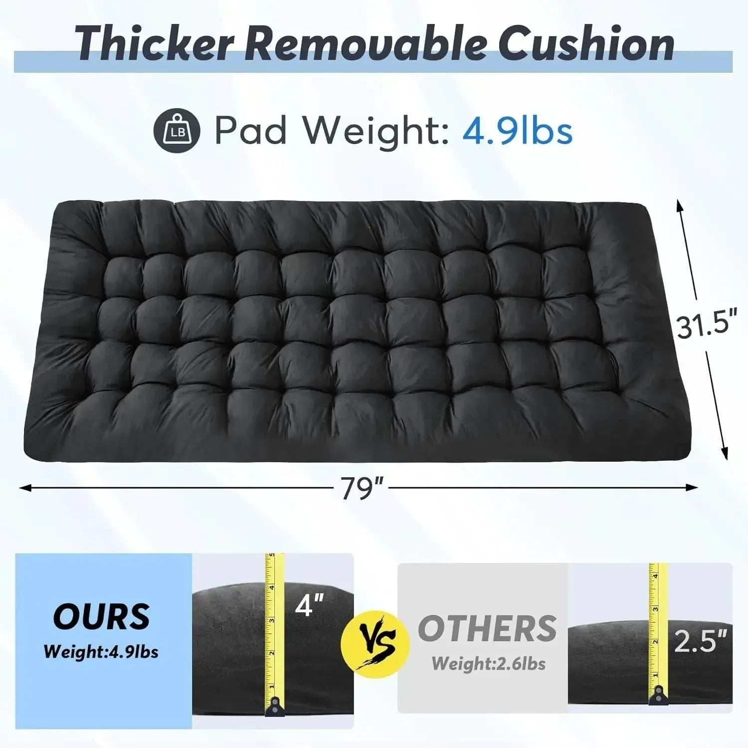 Slendor XXL Folding Camping Cot - Oversized 79" x 32" Camp Cot with Mattress and Carry Bag for Adults - Trekker Essentials