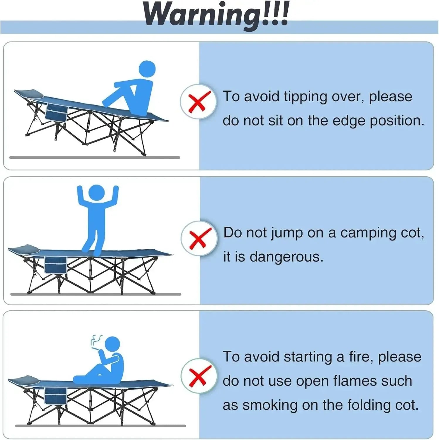 Slendor XXL Folding Camping Cot - Oversized 79" x 32" Camp Cot with Mattress and Carry Bag for Adults - Trekker Essentials