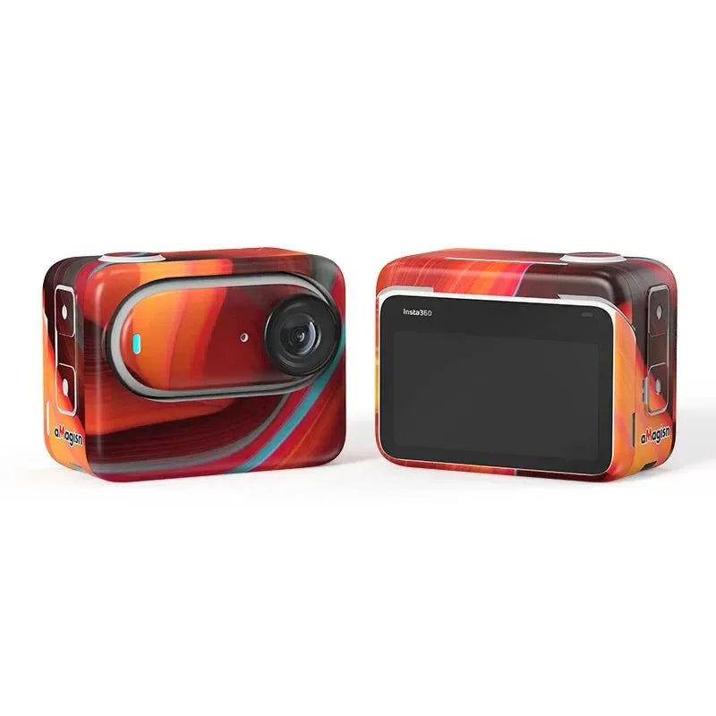 Soft Material Decal for Insta360 GO 3 - Body Stickers Protective Film for Insta360 GO 3 Skin Sports Action Camera Accessories - Trekker Essentials