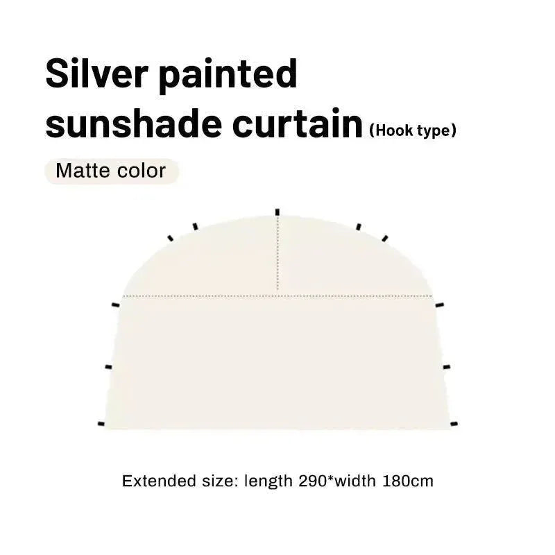 Sonuto Dome Canopy Large Tent - Outdoor Extra Large Camping Awning for Sun Protection, Hiking, Rainproof Pavilion, Anti-Mosquito - Trekker Essentials