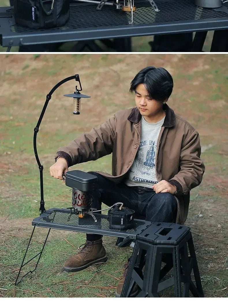 Stainless Steel Camping Fire Hood - Portable Outdoor Heater & Multifunctional Burner Cover for Safe Heating - Trekker Essentials