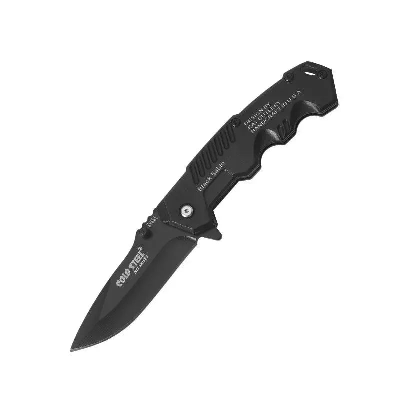 Stainless Steel Outdoor Mini Folding Knife - High Hardness, Portable Defensive Multi-Purpose Tool for Camping, Hiking, Travel, and Self Defense - Trekker Essentials