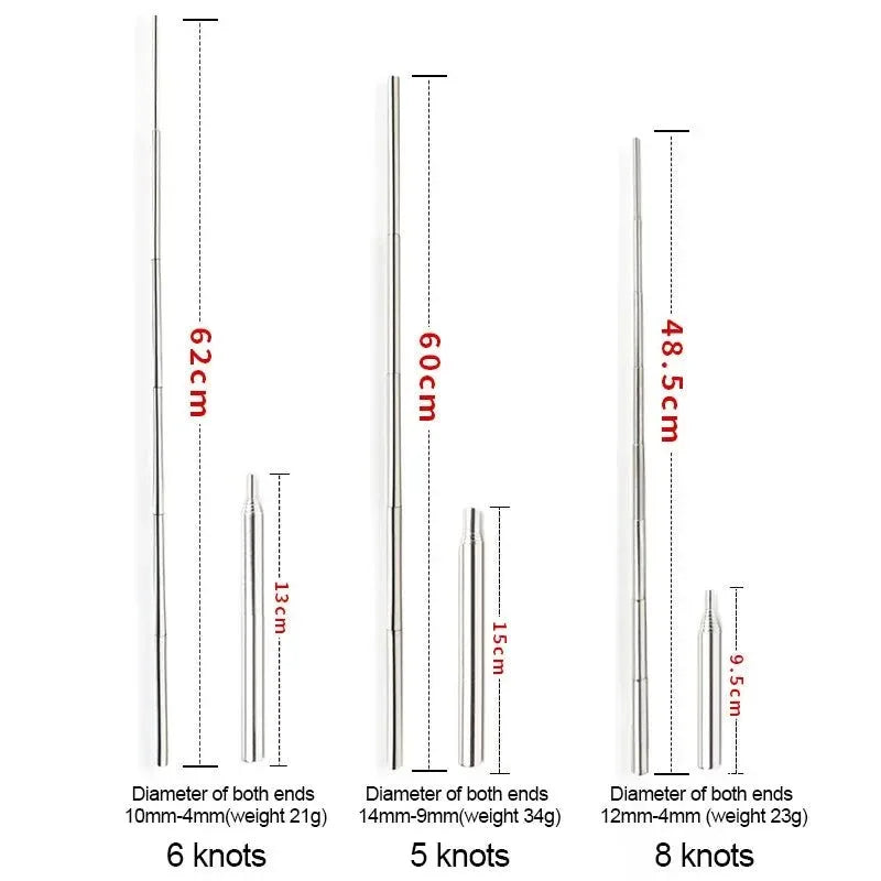 Stainless Steel Telescopic Blow Fire Tube: Portable Outdoor Fire Blower - Trekker Essentials