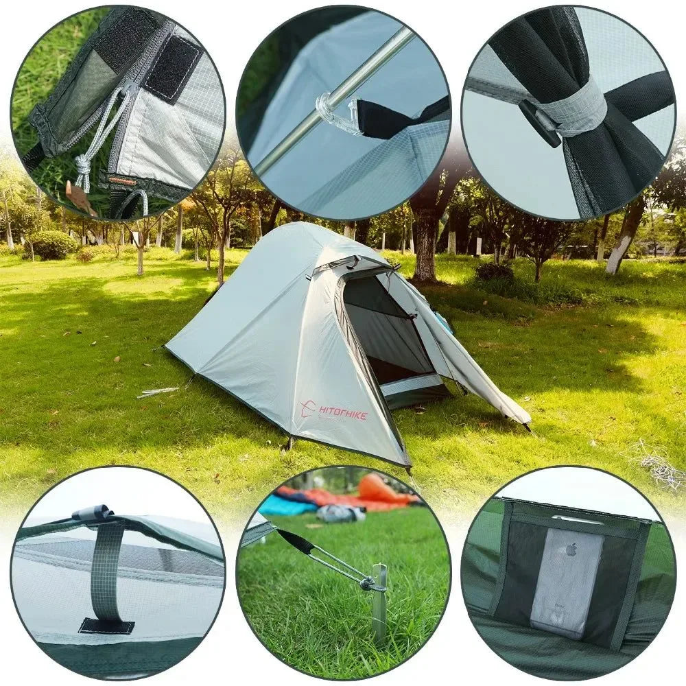 Star River Ultralight 4-Season 1-Person Waterproof Camping Tent - Trekker Essentials