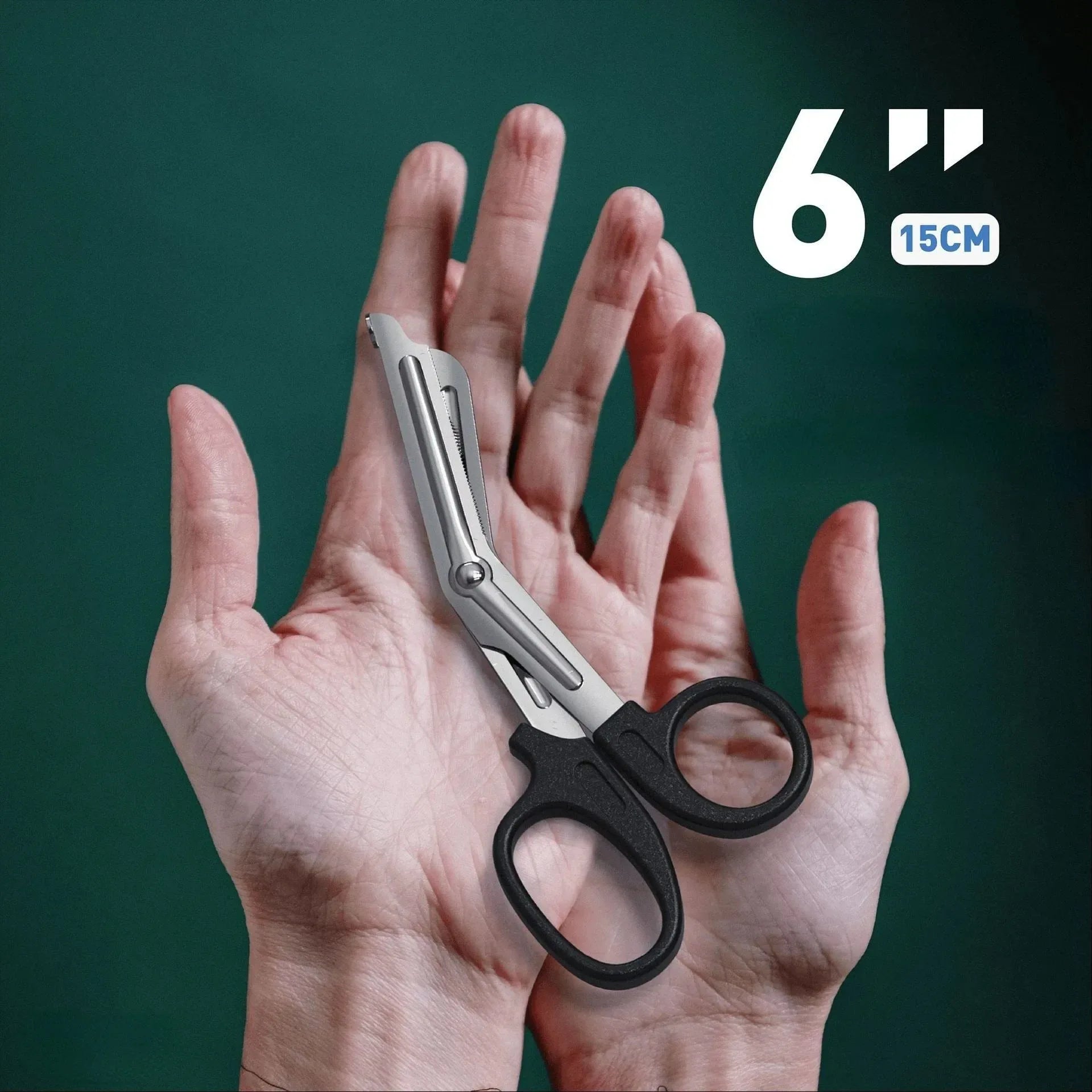 Survive Paramedic Medical Rescue Scissors - Essential Trauma Shears for First Aid and Outdoor Emergencies - Trekker Essentials