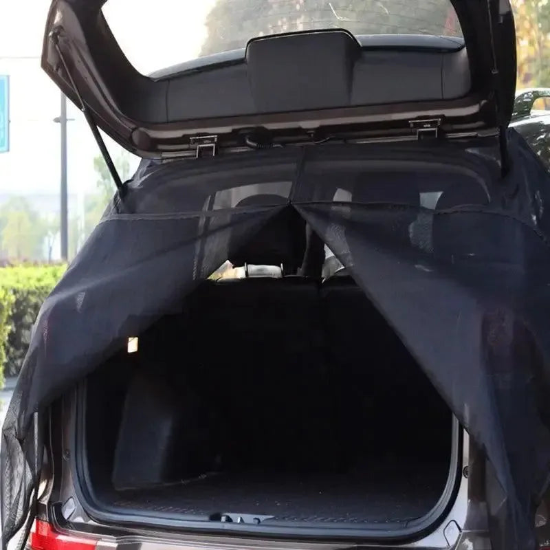 SUV Trunk Tailgate Mosquito Net - Breathable Insect-proof UV-proof Curtain - Trekker Essentials