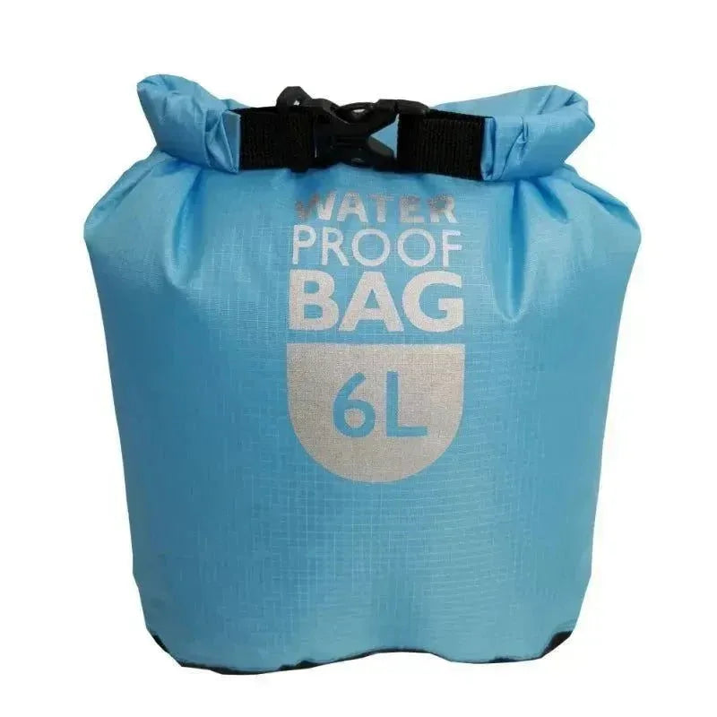 Swimming Waterproof Dry Bag Pack for Rafting, Kayaking, River Trekking, and More - Water-Resistant Dry Sacks - Trekker Essentials