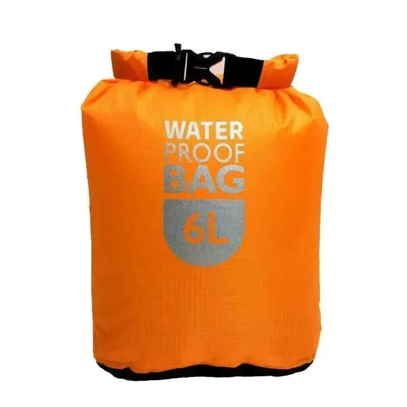 Swimming Waterproof Dry Bag Pack for Rafting, Kayaking, River Trekking, and More - Water-Resistant Dry Sacks - Trekker Essentials