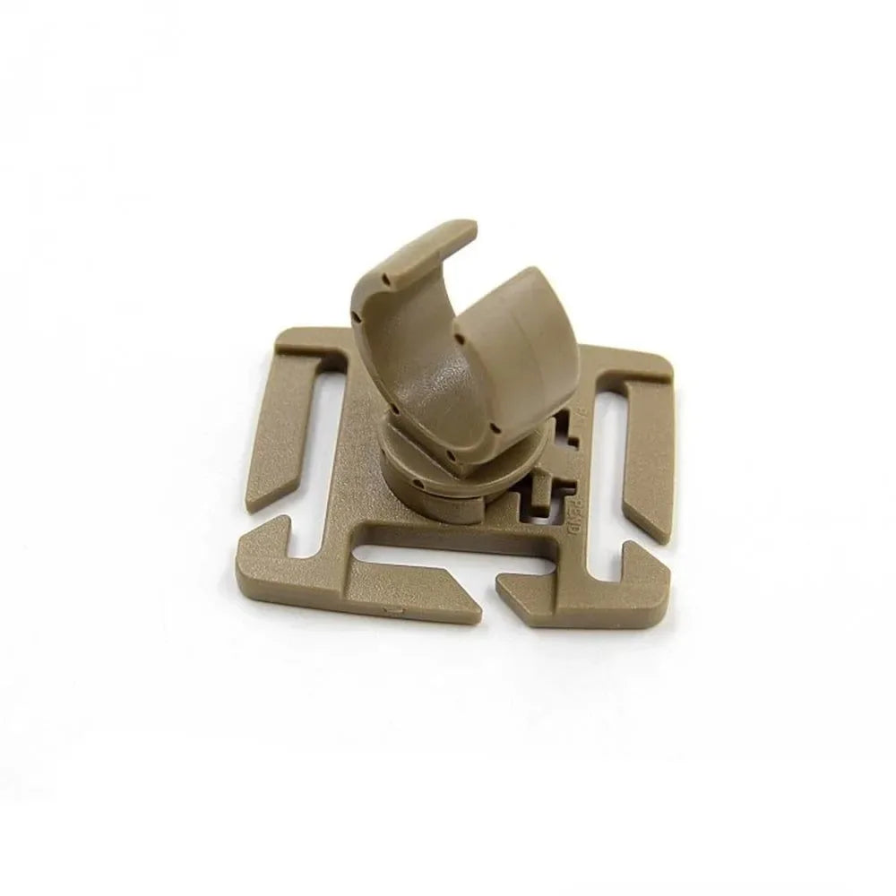 Swivel U Ring Flashlight Holder: Versatile Work Backpack Lamp Clip for Hiking and Climbing - Trekker Essentials
