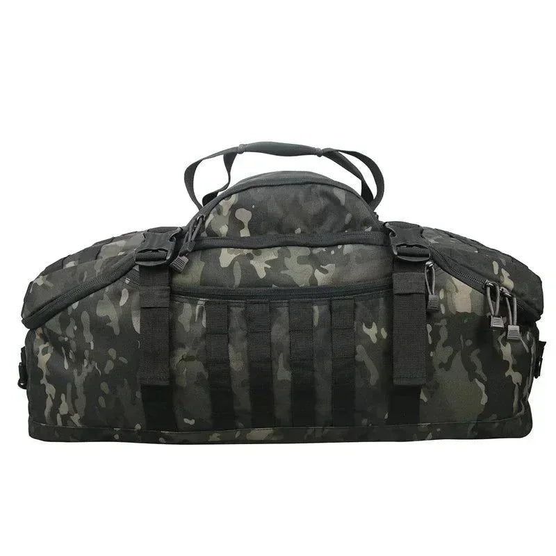 Tactical Backpack Duffle Bag: Versatile Outdoor Camping Gear for Hiking and Travel - Trekker Essentials