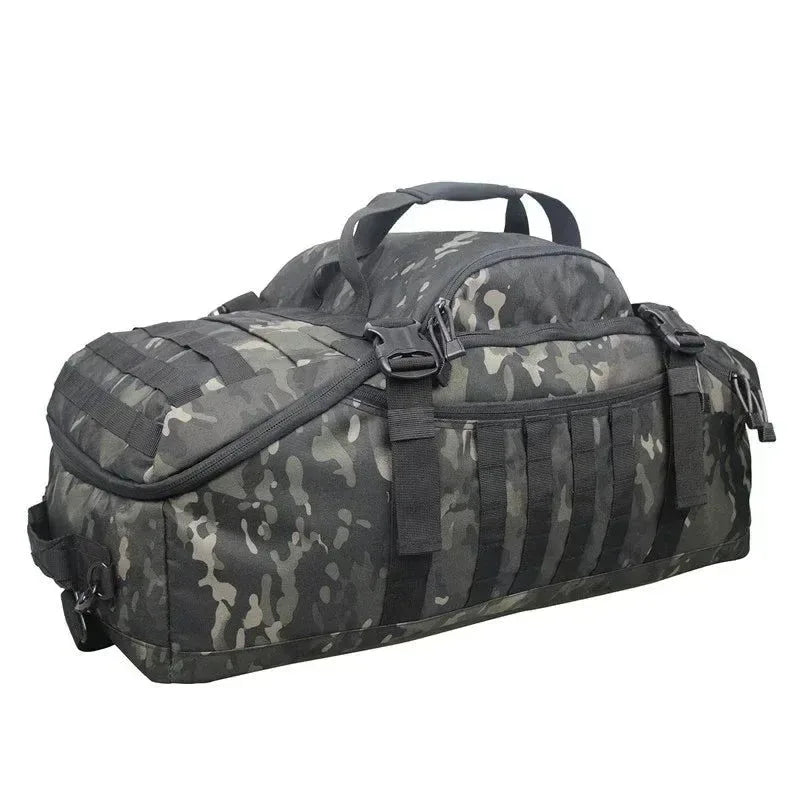 Tactical Backpack Duffle Bag: Versatile Outdoor Camping Gear for Hiking and Travel - Trekker Essentials