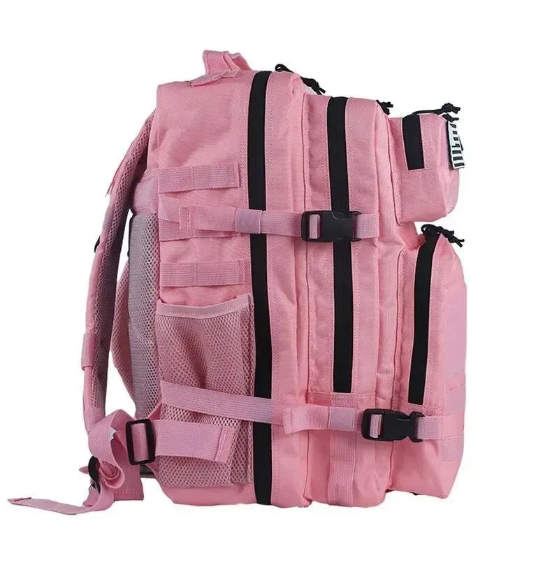 Tactical Backpack for Men - 25L/45L Gym Fitness, Camping, Hiking Daypack with Molle System, Large Travel Laptop Duffel Pack - Trekker Essentials