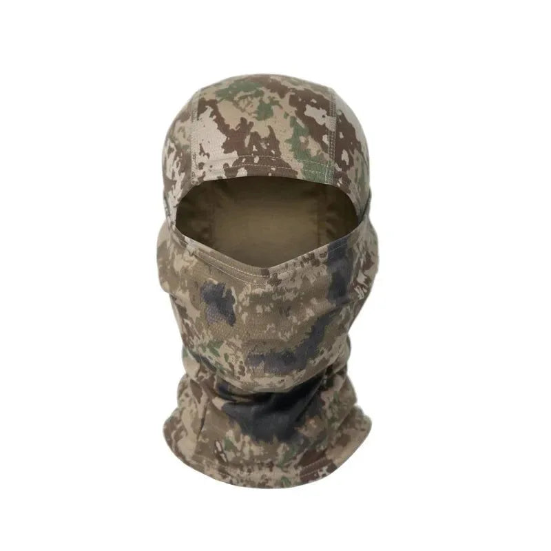 Tactical Camouflage Balaclava Hat - Versatile Outdoor Headgear for Sports and Activities - Trekker Essentials