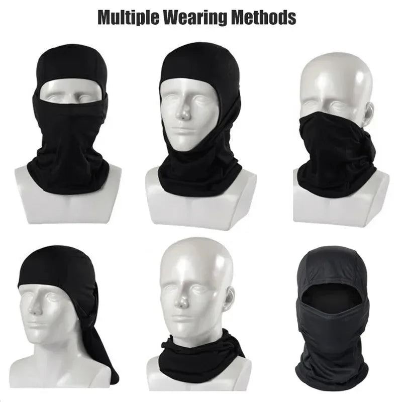 Tactical Camouflage Balaclava Hat - Versatile Outdoor Headgear for Sports and Activities - Trekker Essentials
