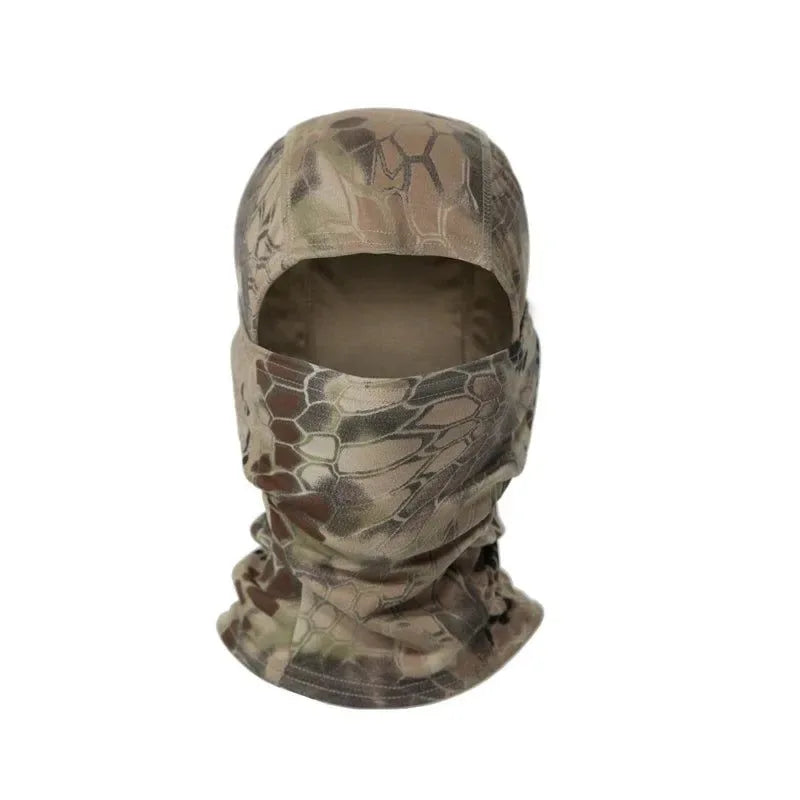 Tactical Camouflage Balaclava Hat - Versatile Outdoor Headgear for Sports and Activities - Trekker Essentials