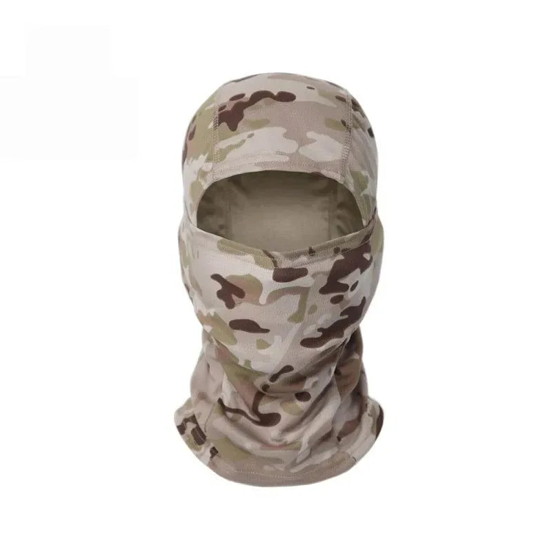 Tactical Camouflage Balaclava Hat - Versatile Outdoor Headgear for Sports and Activities - Trekker Essentials