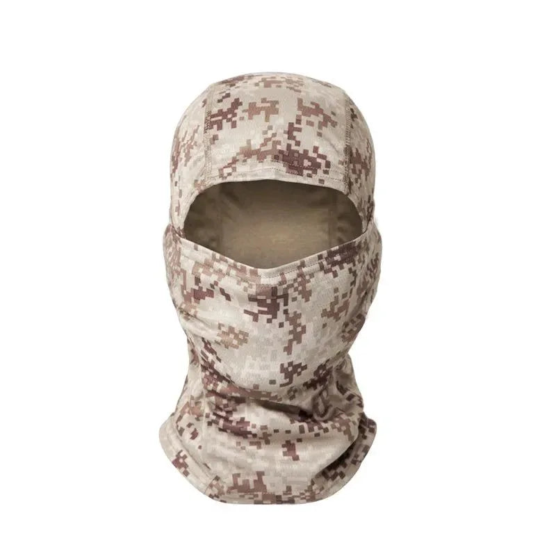 Tactical Camouflage Balaclava Hat - Versatile Outdoor Headgear for Sports and Activities - Trekker Essentials